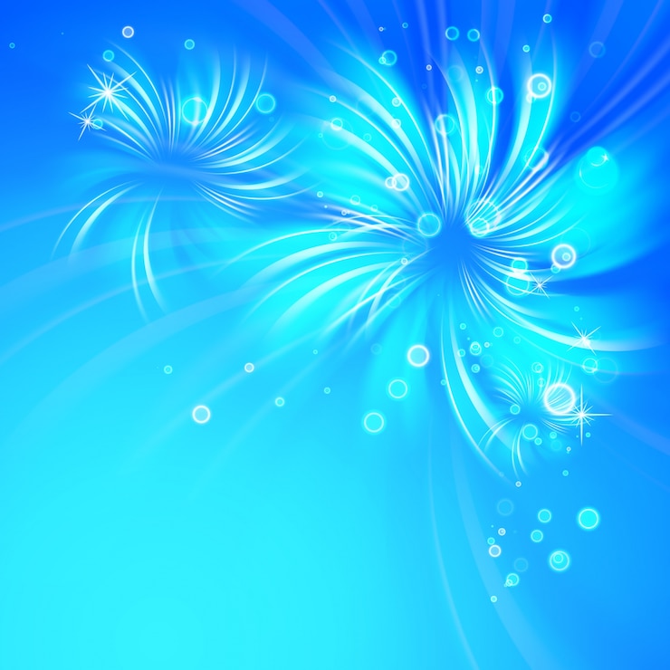 Conception lisse d&#39;onde bleue.