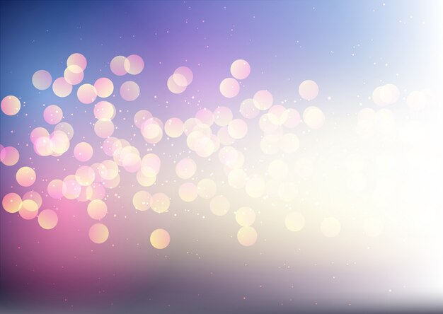 Conception de lumières bokeh étincelantes