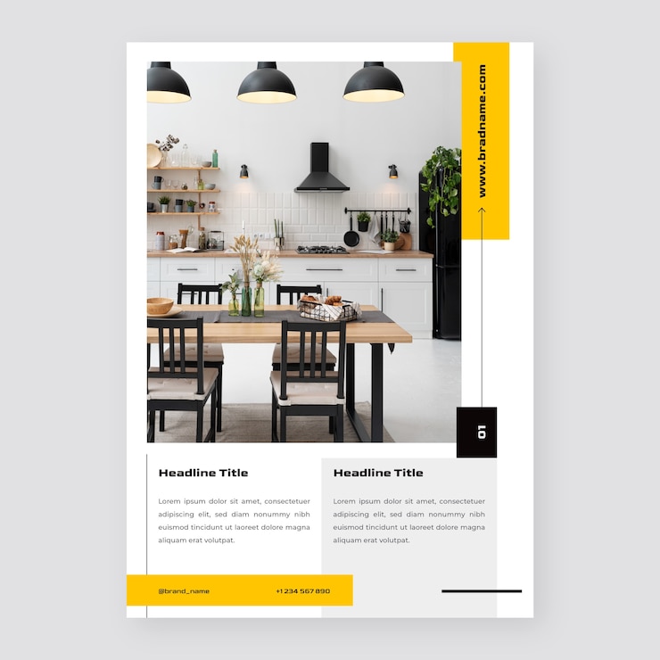 Vecteur gratuit conception de modèle d'affiche minimaliste design plat