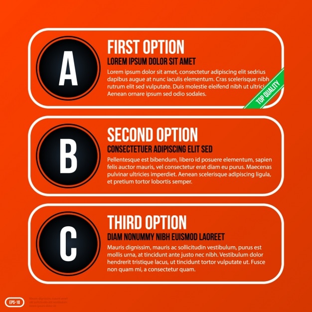 Vecteur gratuit conception de modèle infographic