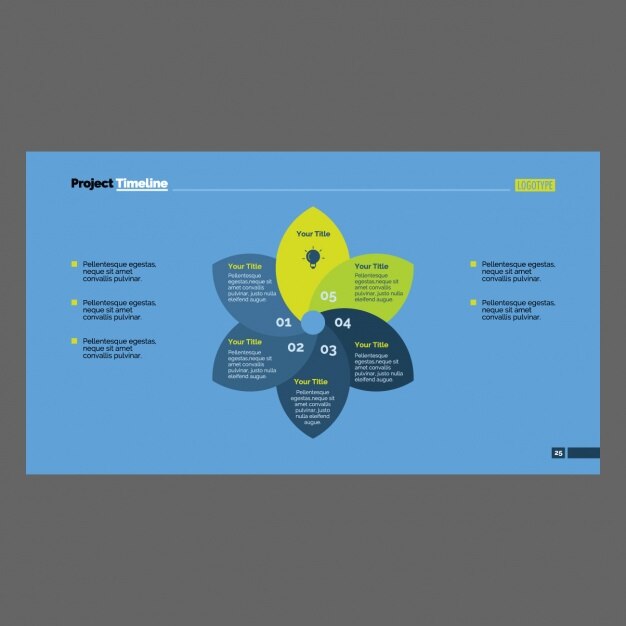 Vecteur gratuit conception de modèle infographic