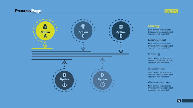 Vecteur gratuit conception de modèle infographic