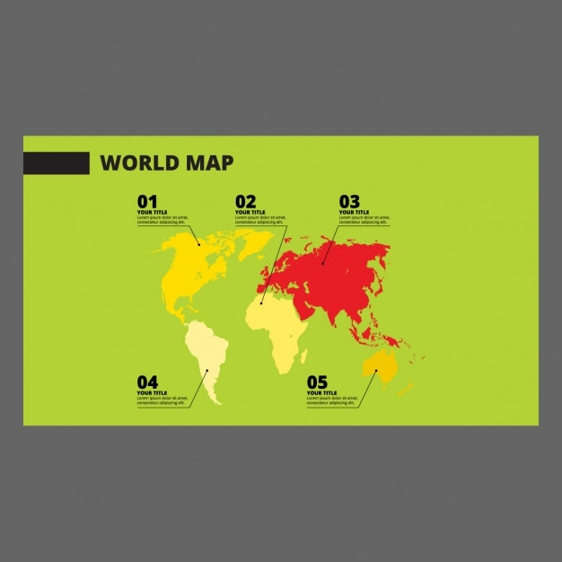 Vecteur gratuit conception de modèle infographic