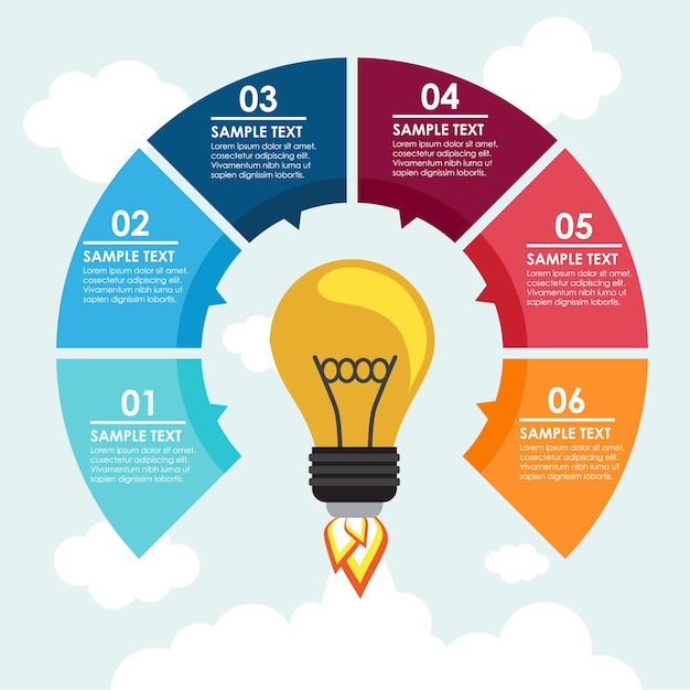 Conception De Modèle Infographic