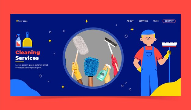 Conception de modèle de service de nettoyage