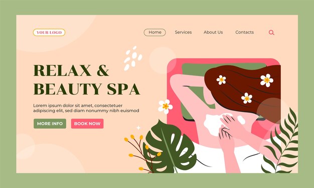 Conception de modèle de spa