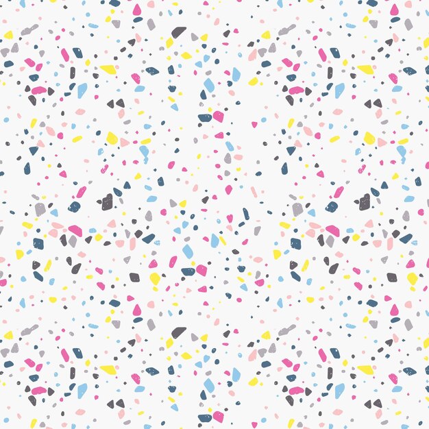 Conception de modèle de terrazzo coloré