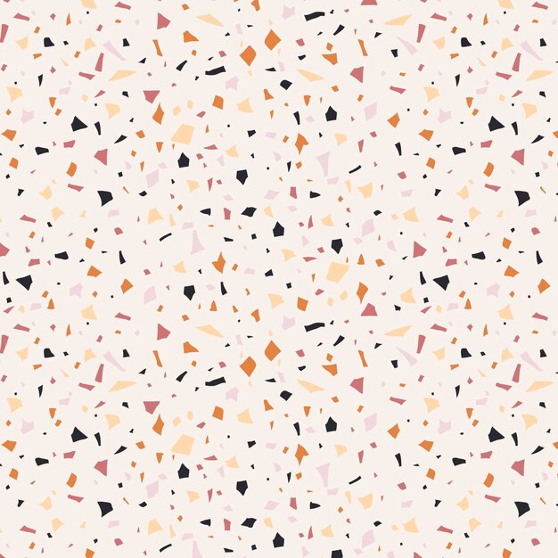 Conception de modèle de terrazzo coloré