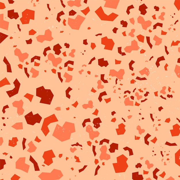 Conception De Modèle De Terrazzo Monochromatique