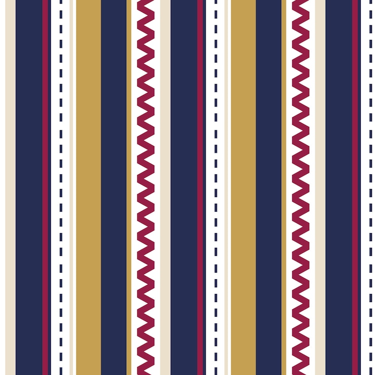 Vecteur gratuit conception de motif de rayures design plat