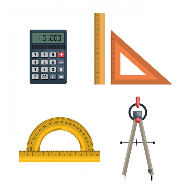 Vecteur gratuit conception d'outils d'architecture