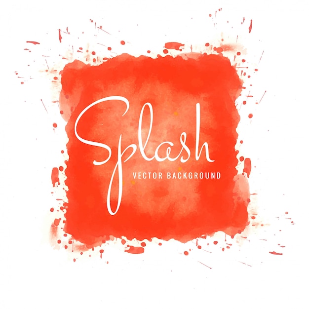 Vecteur gratuit conception de splash aquarelle lumineux abstrait