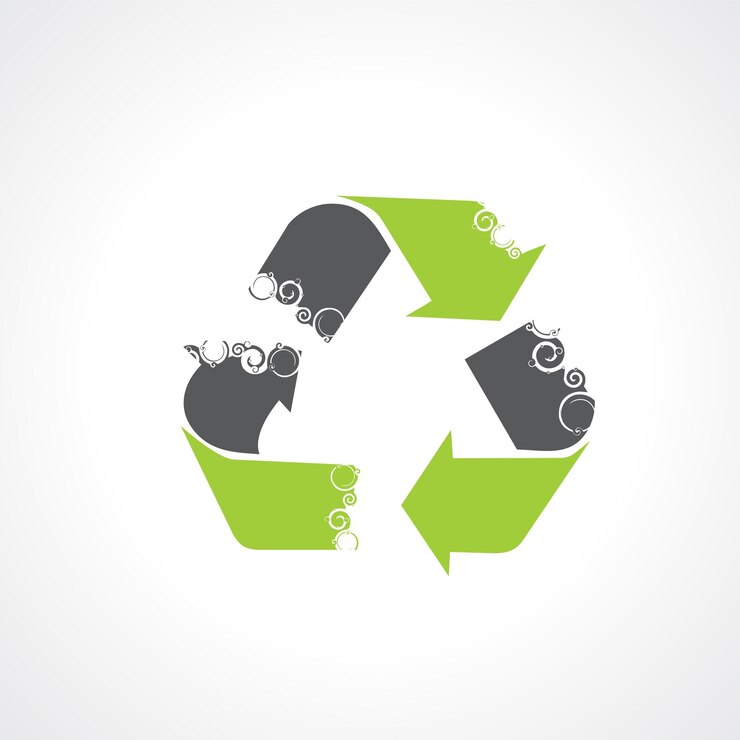 Vecteur gratuit conception de vecteur de symbole de recyclage