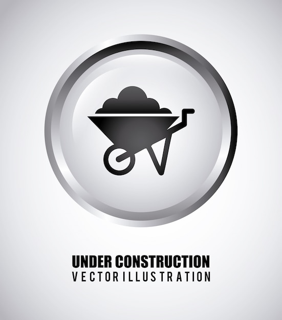 Vecteur gratuit en construction