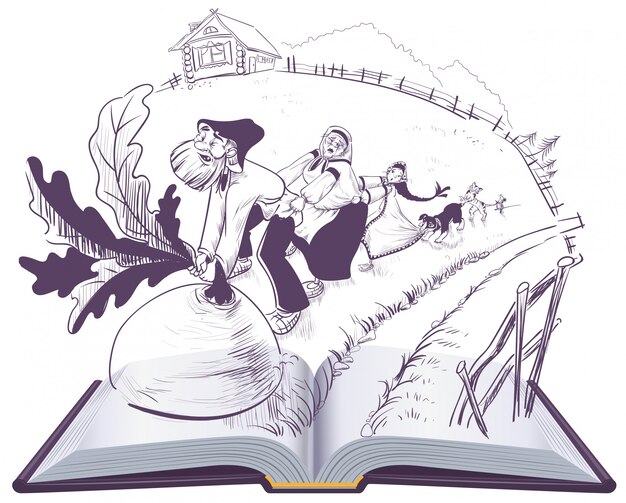 Travail Litteraire Ecrit A La Main Sur Des Pages De Livre Ouvert Avec Plume Et Encrier Realiste Vecteur Gratuite