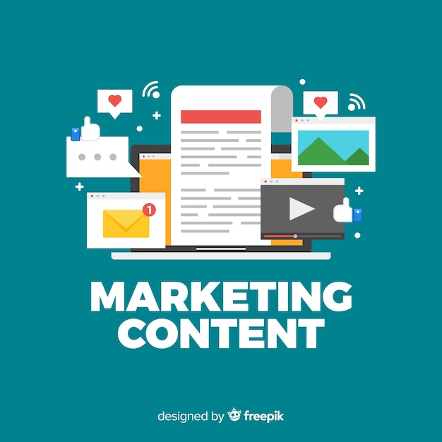 Contenu Plat De Contenu Marketing