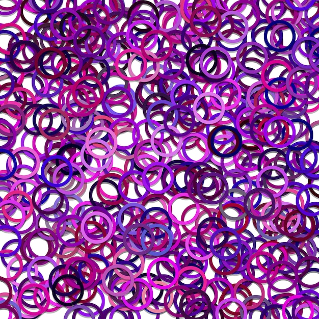 Contexte des cercles violets