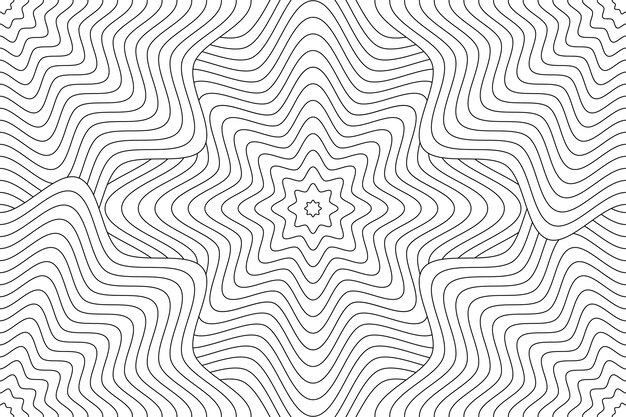 Contexte du dessin abstrait plat