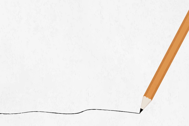 Vecteur gratuit contexte de l'éducation avec un crayon