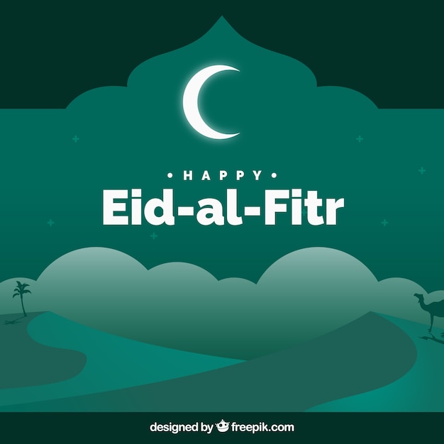 Contexte Heureux D'eid Al