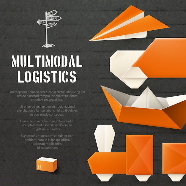 Contexte Logistique En Origami