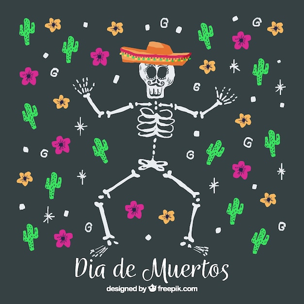 Contexte Pour Día De Muertos