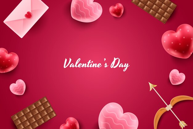 Un contexte réaliste pour la célébration de la Saint-Valentin