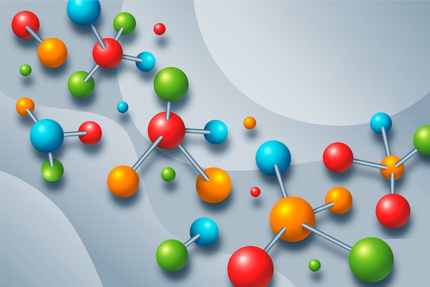 Vecteur gratuit contexte scientifique réaliste