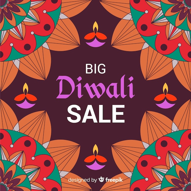 Contexte de vente de Diwali