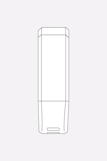 Contour de Smartwatch, illustration vectorielle de dispositif de suivi de la santé