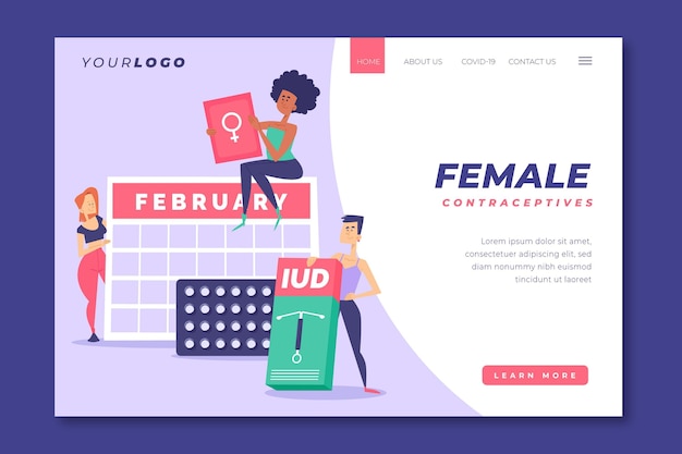 Contraceptifs Féminins - Page De Destination