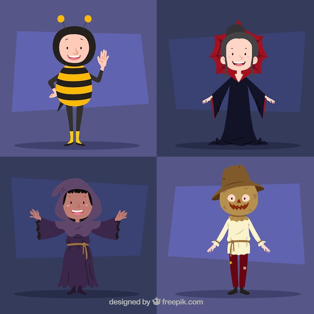 Costumes Effrayants De Halloween