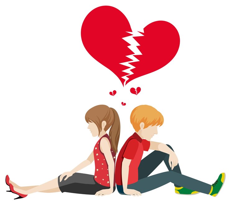 Vecteur gratuit couple sans visage