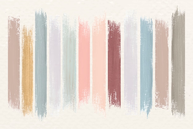 Coups de pinceau couleur terre