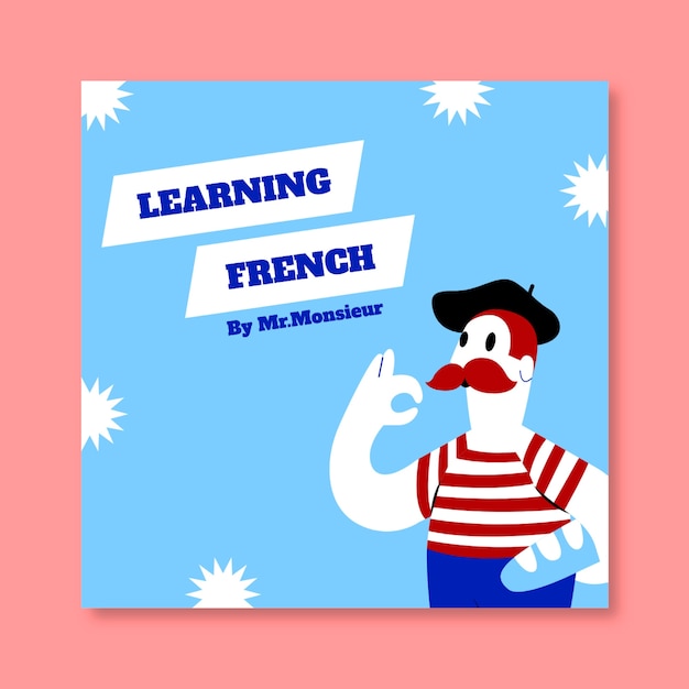 Couverture Cool Du Podcast D'apprentissage Du Français