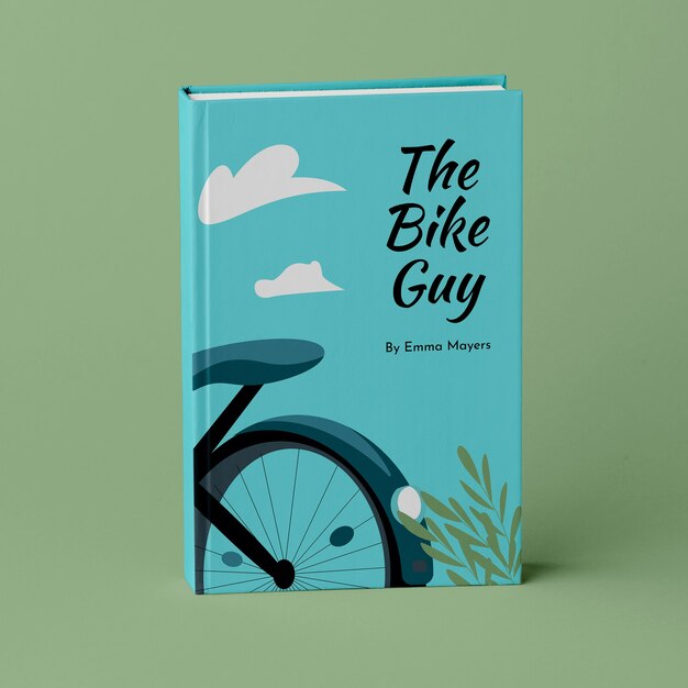 Couverture du livre wattpad du mec à vélo