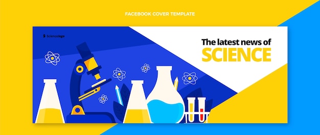 Couverture Facebook Science Design Plat