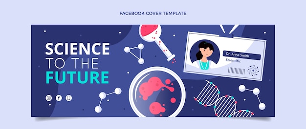 Couverture Facebook Science Design Plat