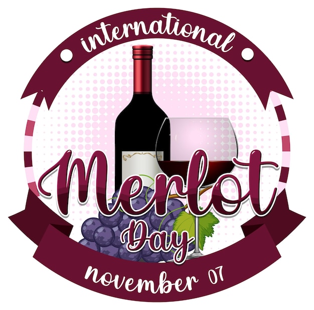 Création Du Logo De La Journée Internationale Du Merlot