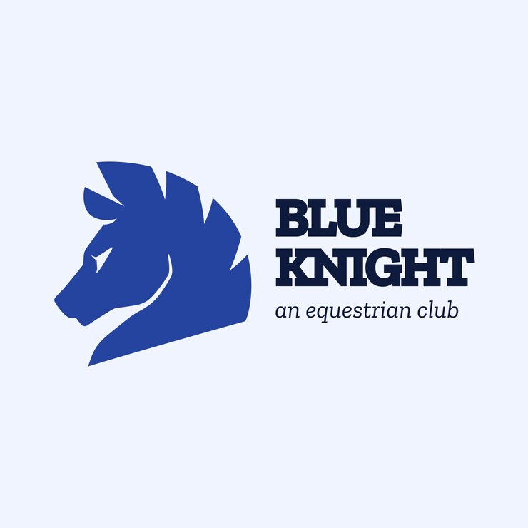 Vecteur gratuit création de logo de cheval dessiné à la main