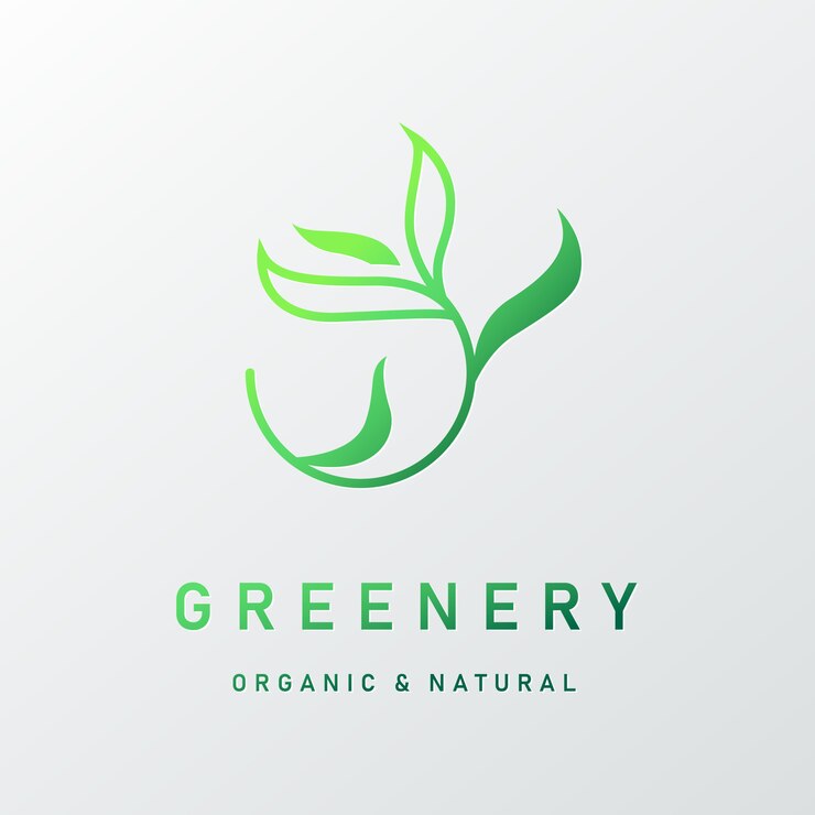 Vecteur gratuit création de logo naturel pour l'image de marque et l'identité d'entreprise