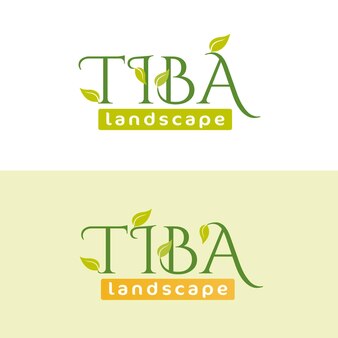 Création de logo paysage