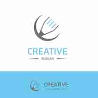 Vecteur gratuit creative designer logo