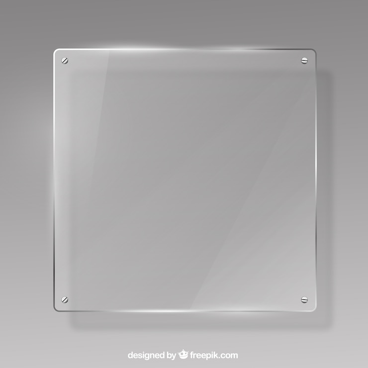 Vecteur gratuit cristal bannière