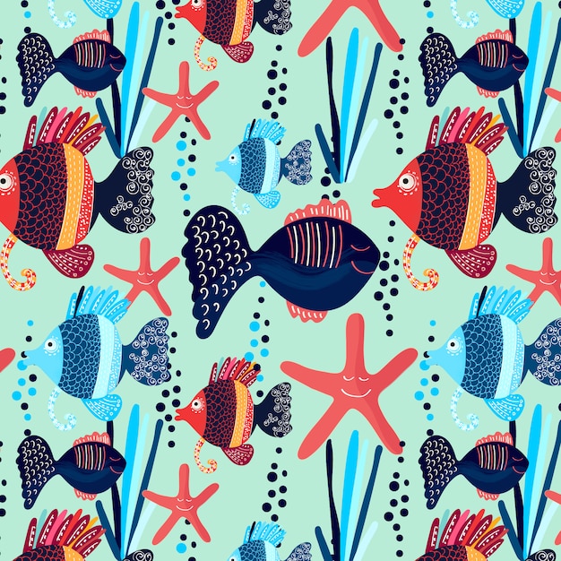 Cute Fish Pattern