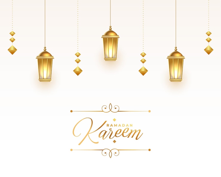 Vecteur gratuit décoration intérieure islamique pour le festival du ramadan kareem