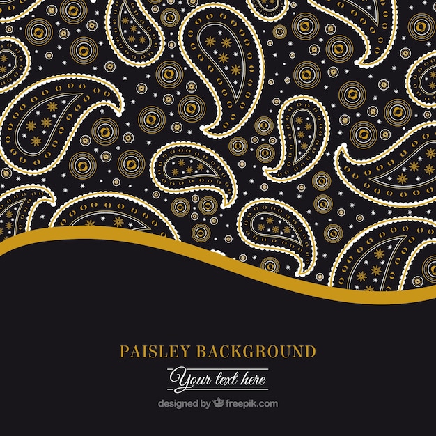 Decorative Paisley Floral