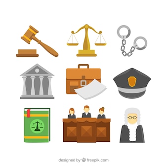 Définir des éléments de derecho et justicia