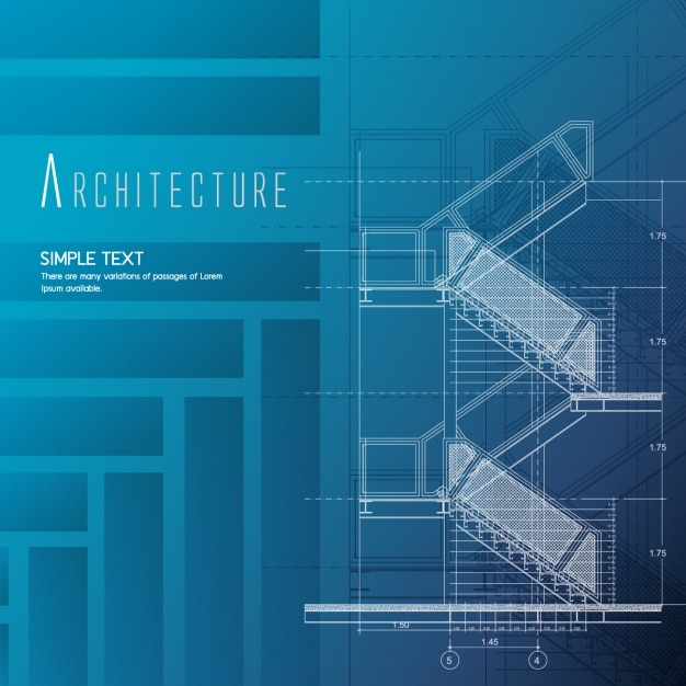 Vecteur gratuit design architecture d'arrière-plan