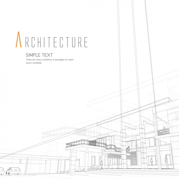Design Architecture d&#39;arrière-plan